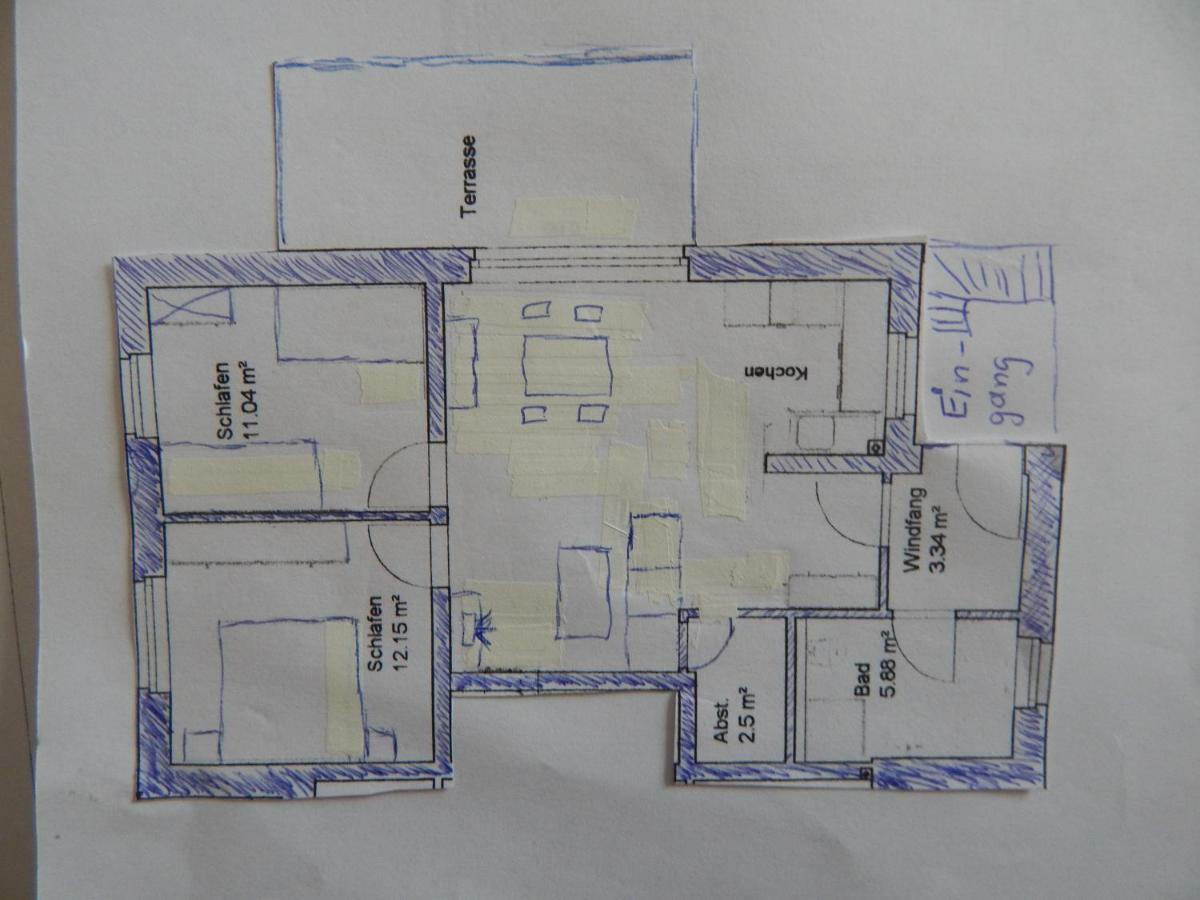 Ferienwohnung Zur Egge Бад-Дрібург Екстер'єр фото